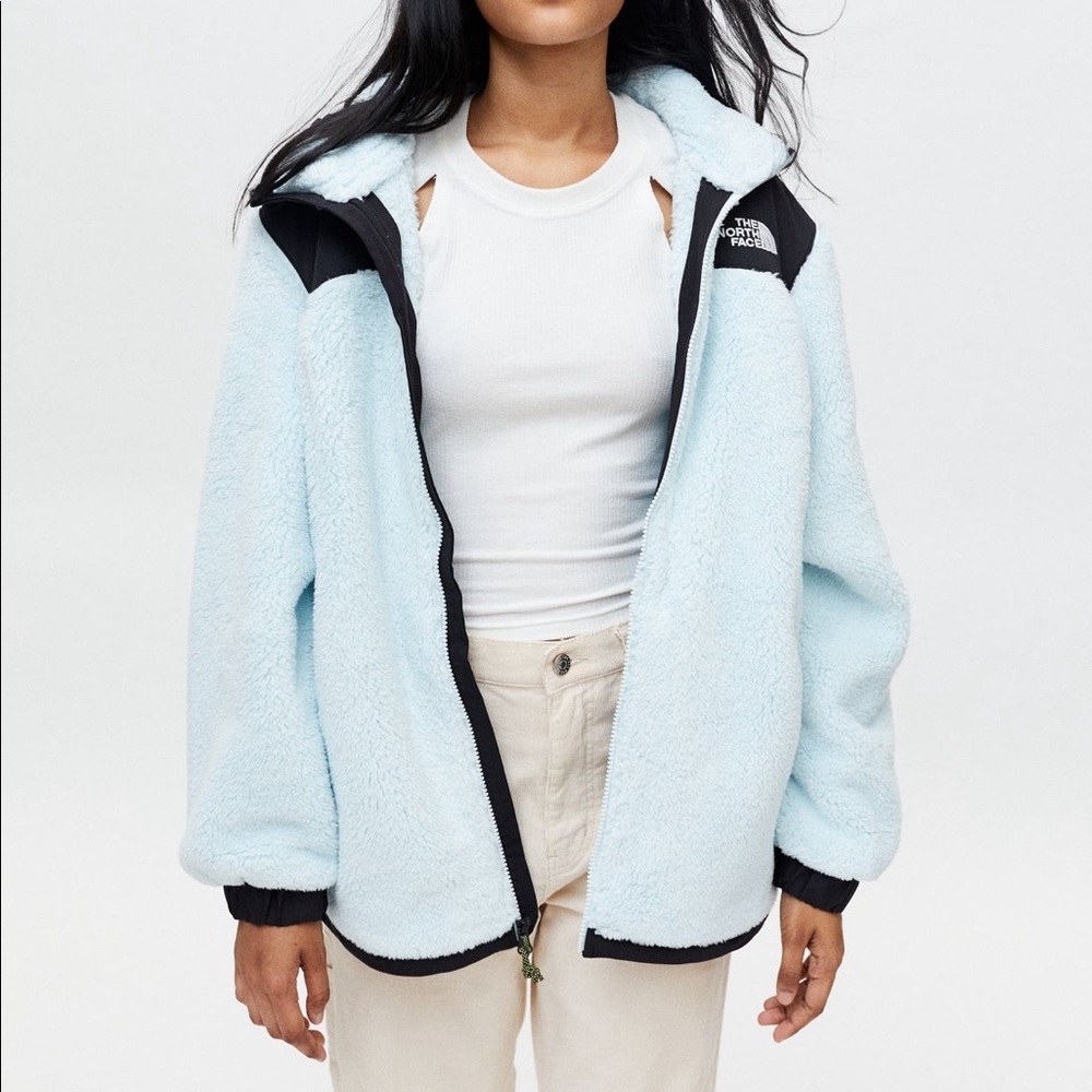 The North Face x Urban Outfitters NSE Search & Rescue Fleece Jacket -Sky
